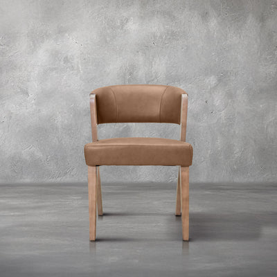 John Bryan Leather Dining Chair