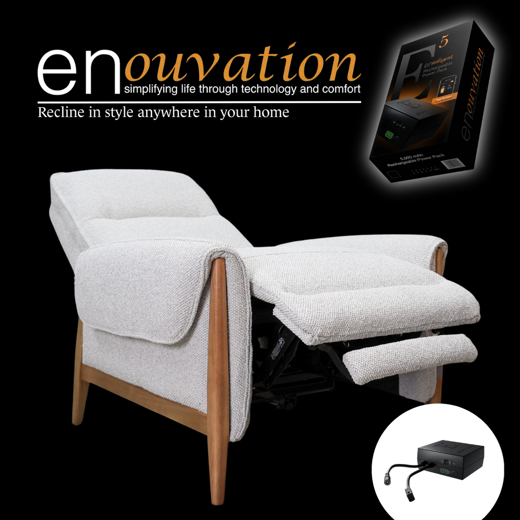 Power Without Limits: Why the Enouvation E5 Battery Pack Is a Game-Changer for Reclining Furniture