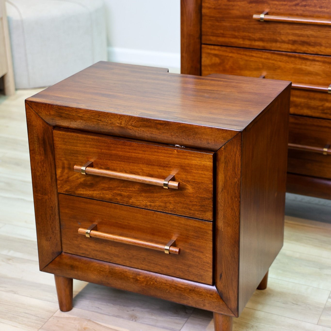 Spivey Wooden Nightstand