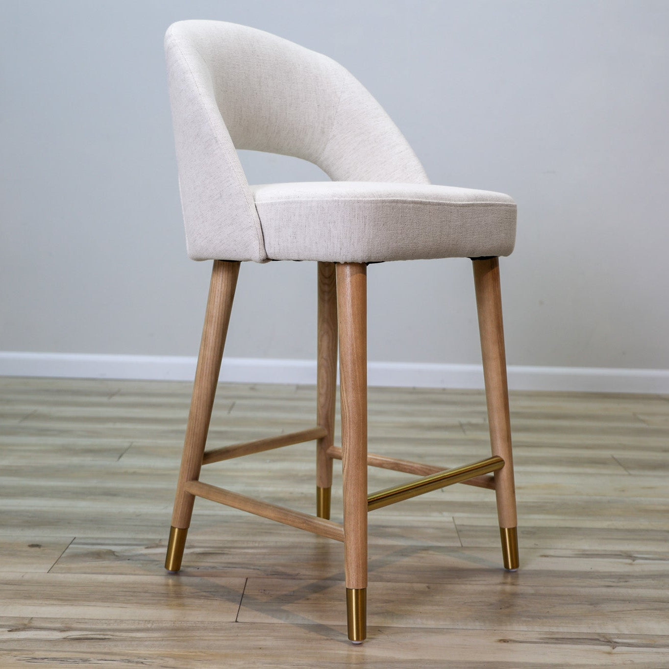 Mayweather Crypton Fabric Counter Stool