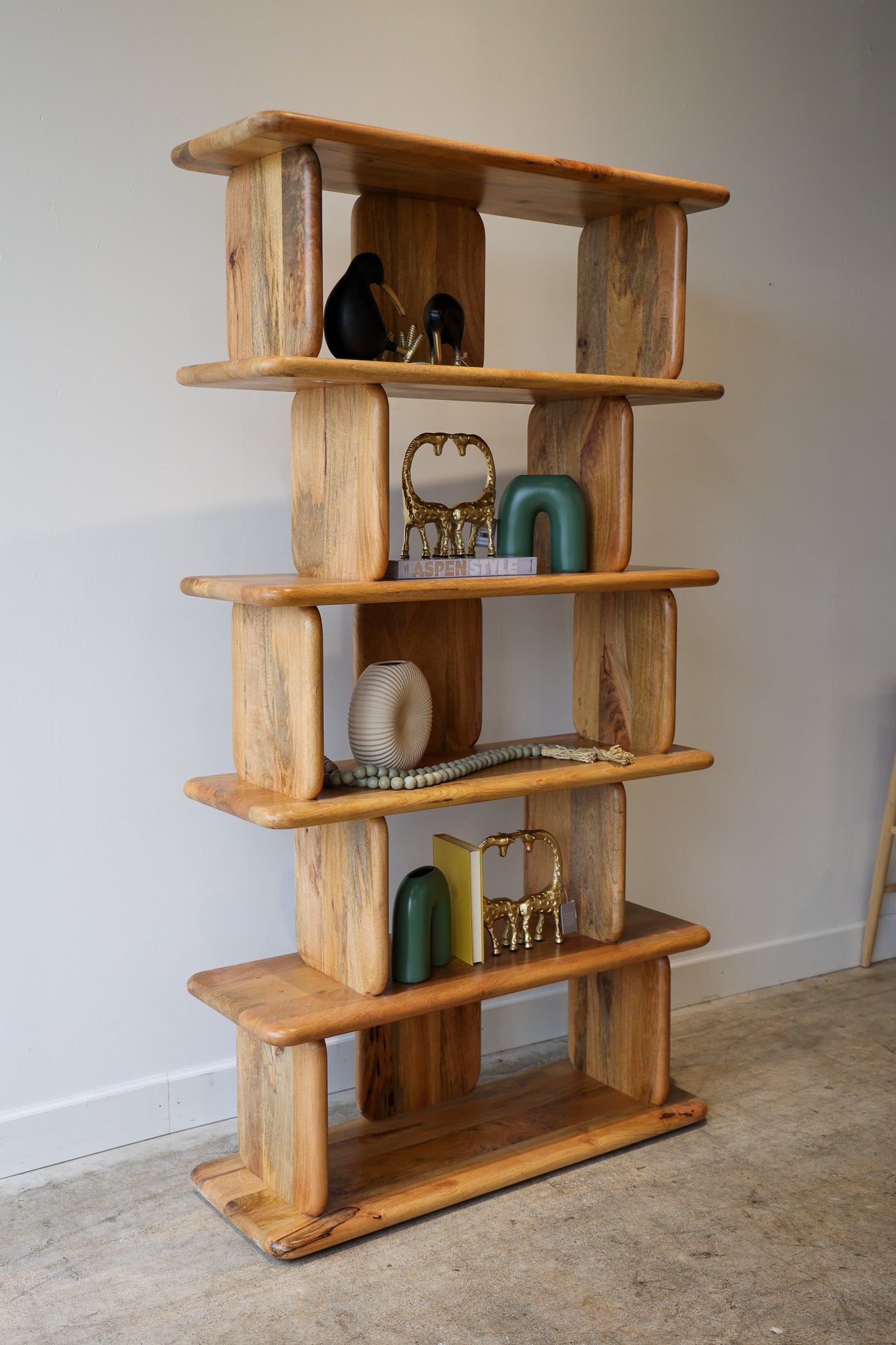 Mango Wood Book Stand