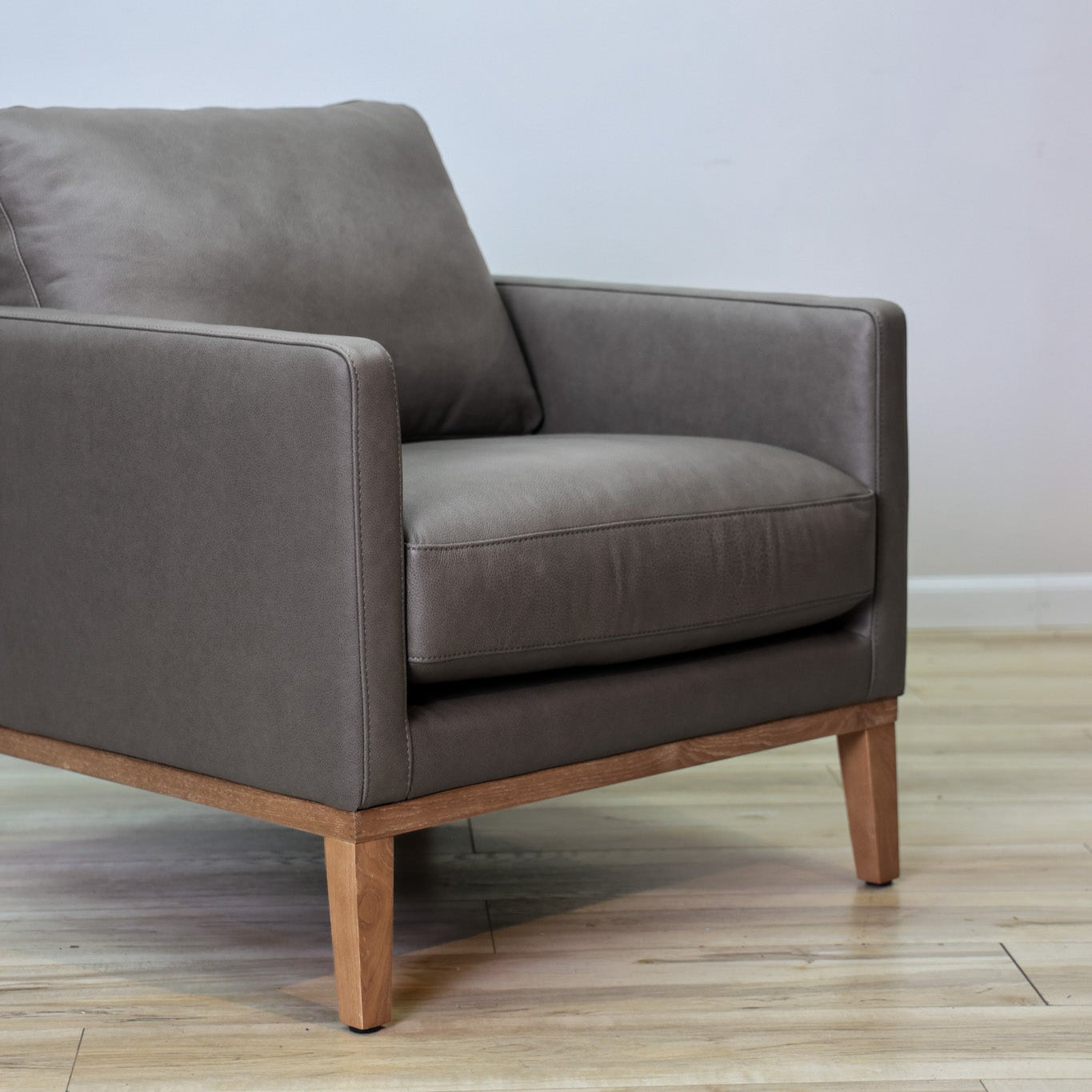 Sophia Leather Accent Chair