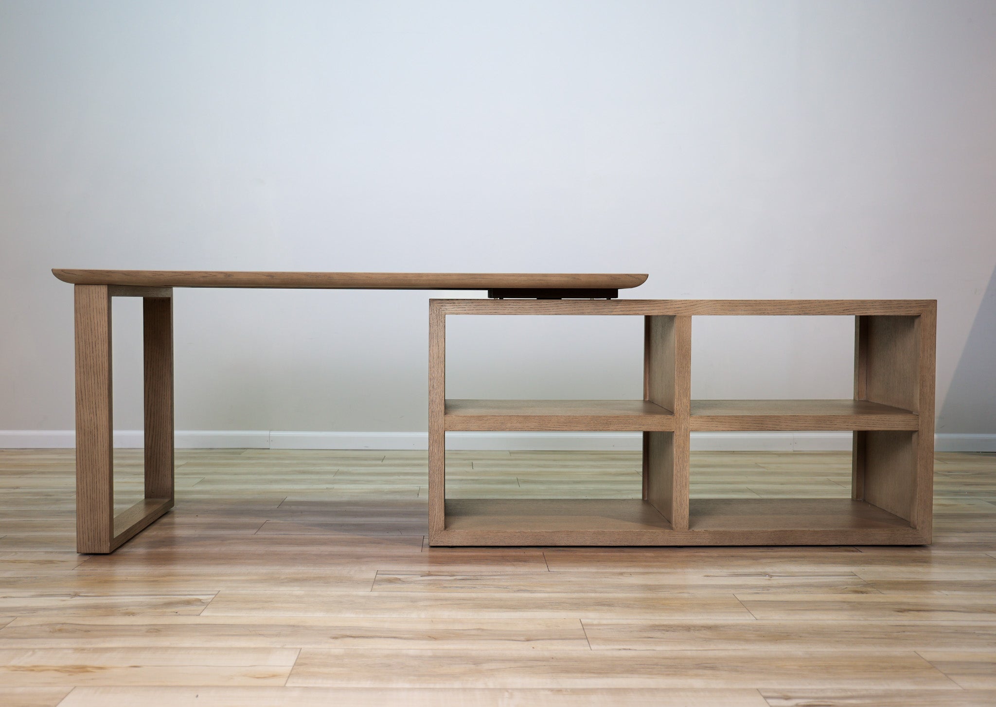 Hybrid Reversible/Convertible Desk