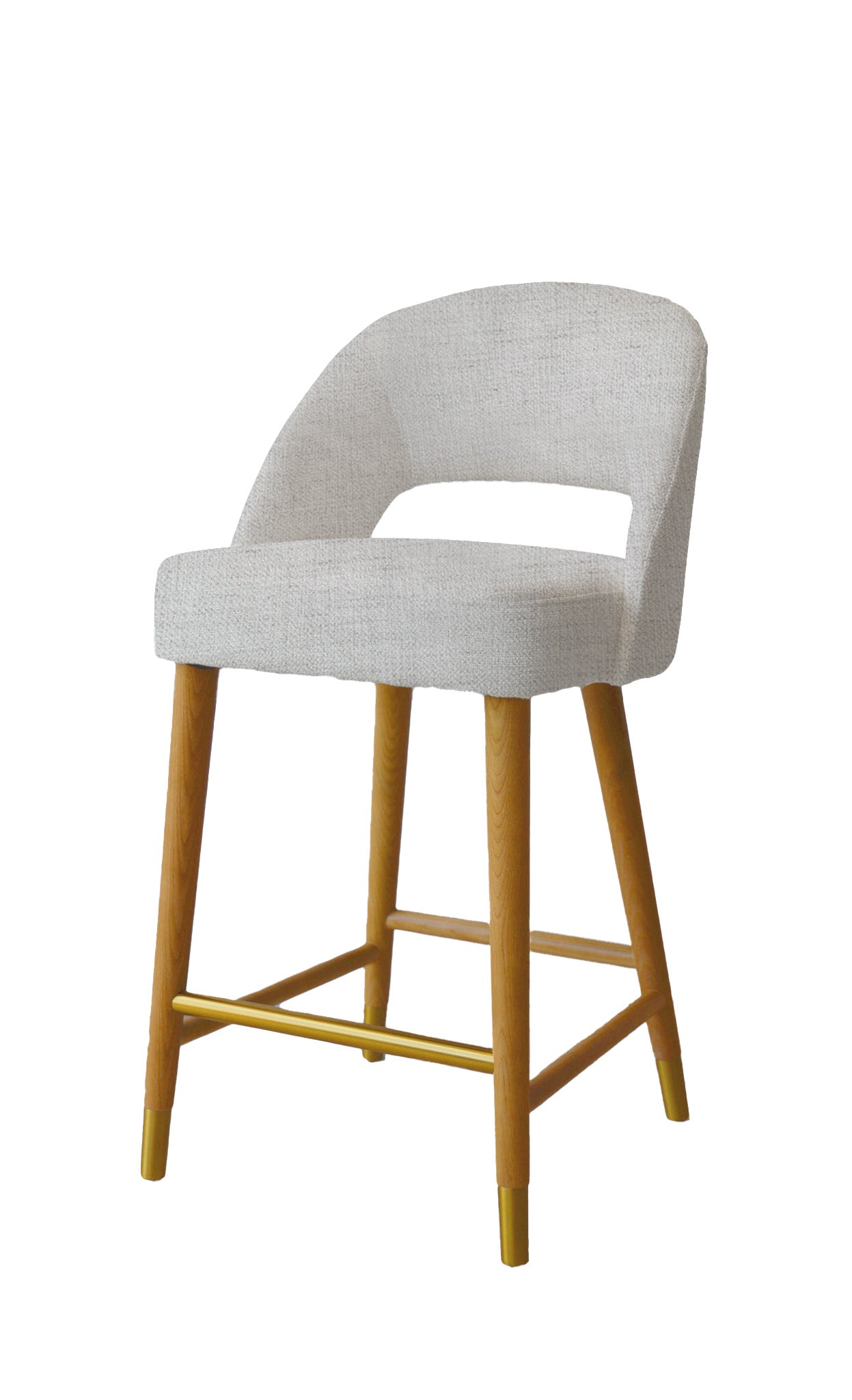 Mayweather Crypton Fabric Counter Stool