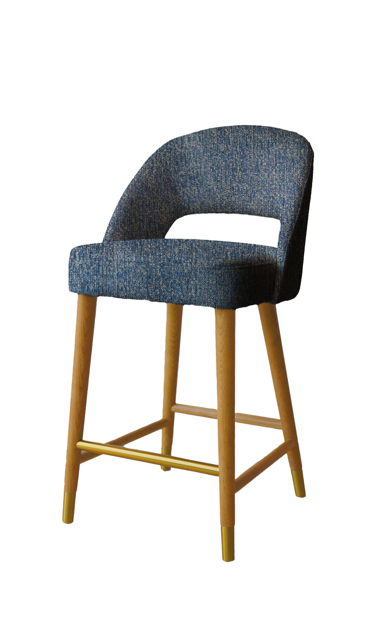Perry Crypton Fabric Counter Stool