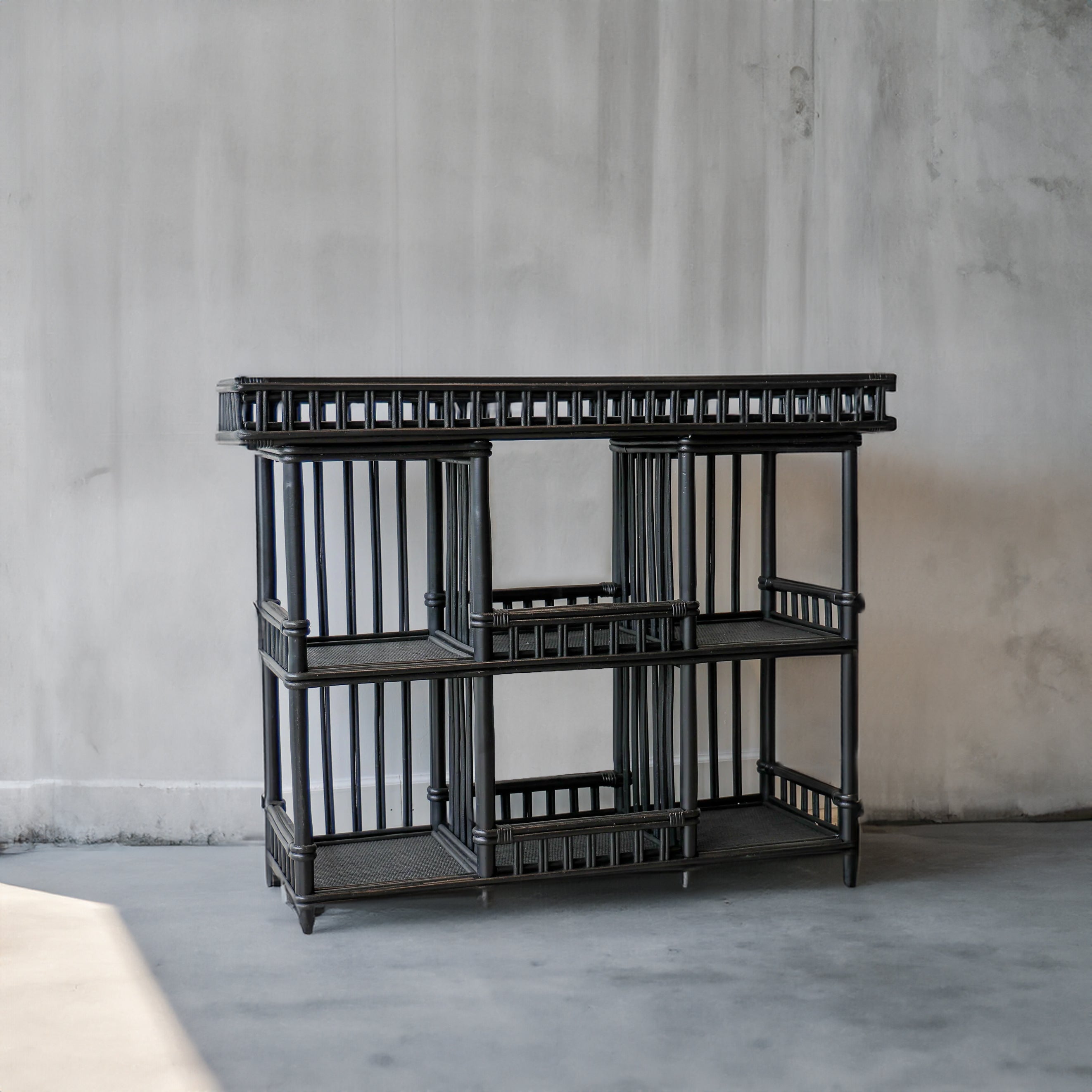 Black Bamboo Console