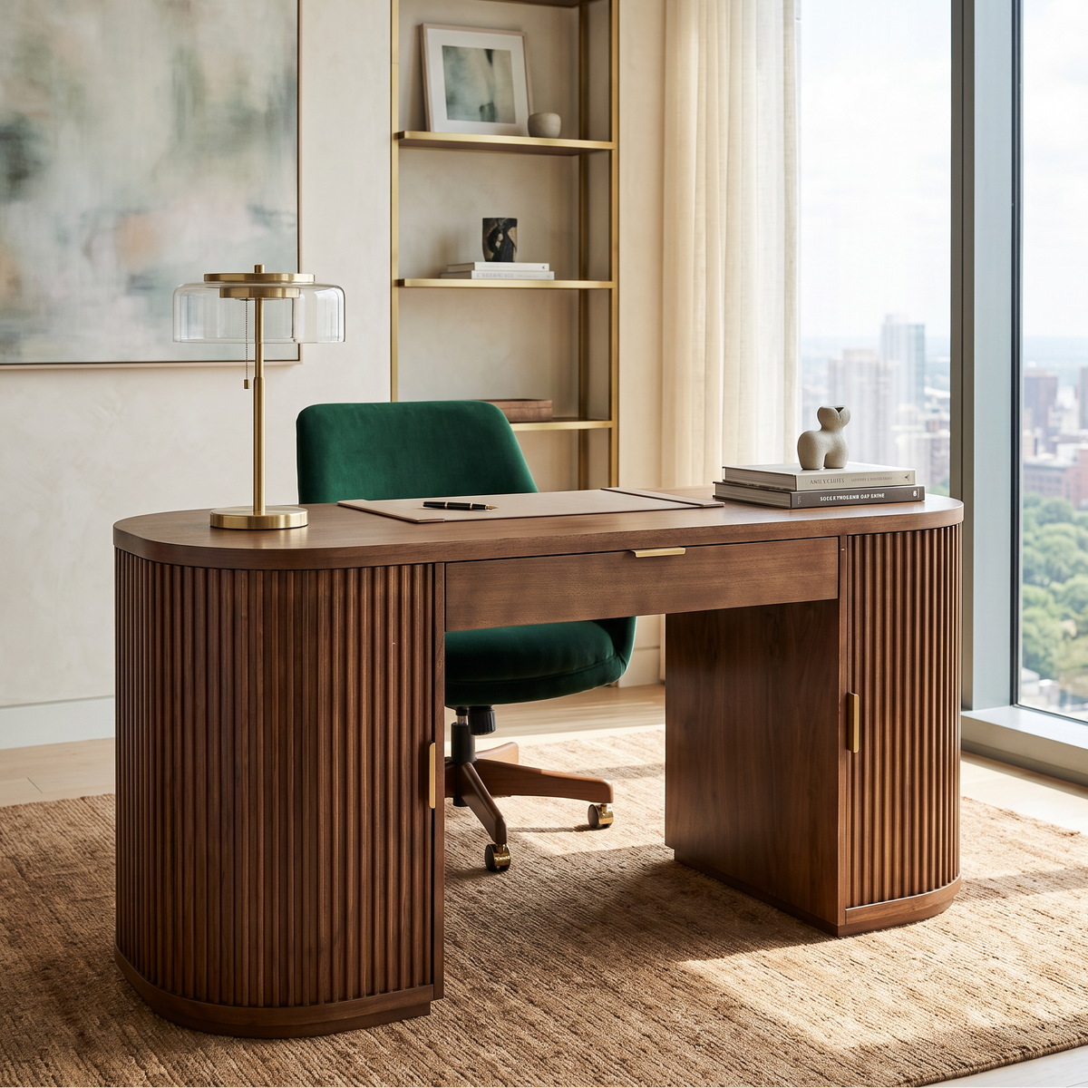 Flow Mocha Desk