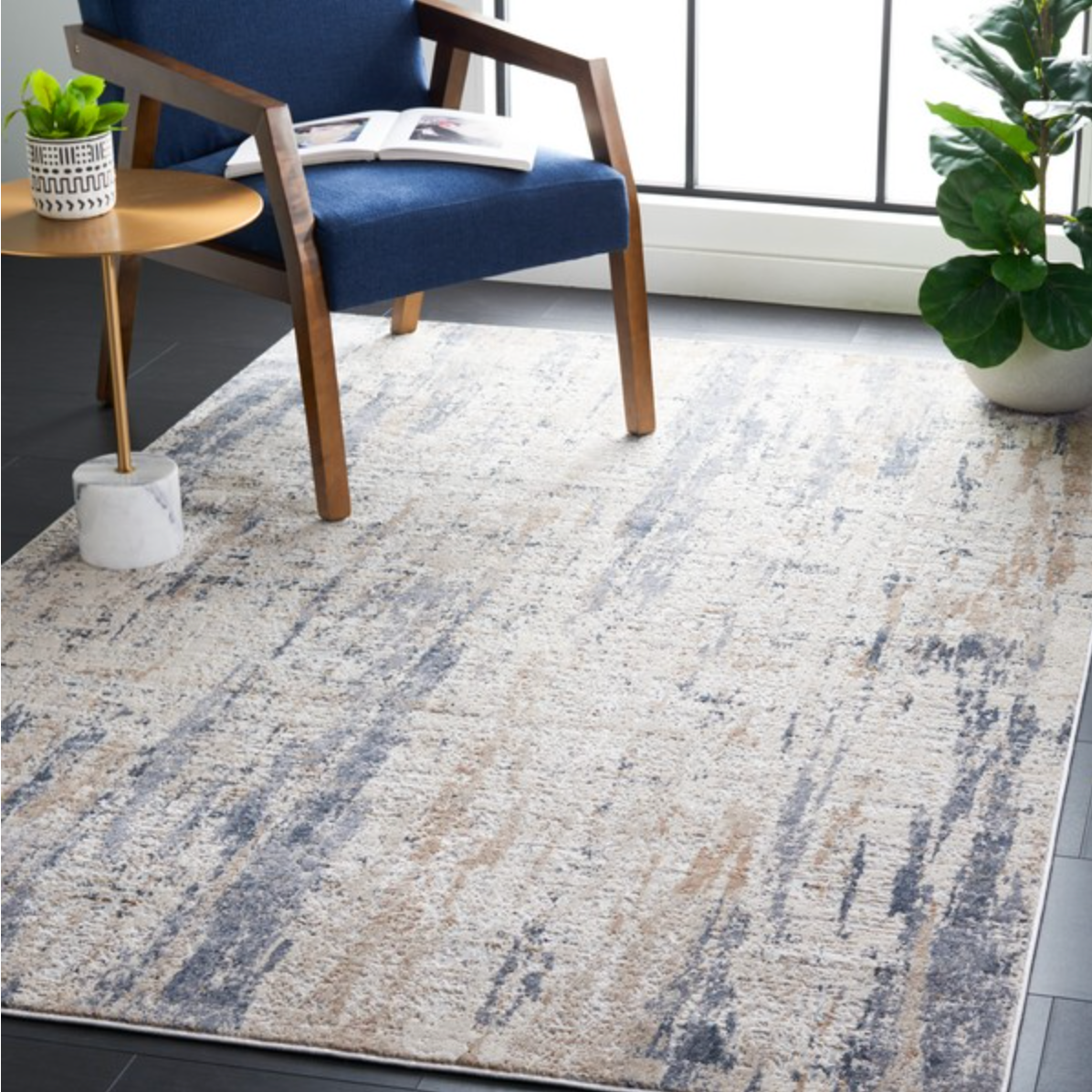 Stone Mist Rug Mist Rug