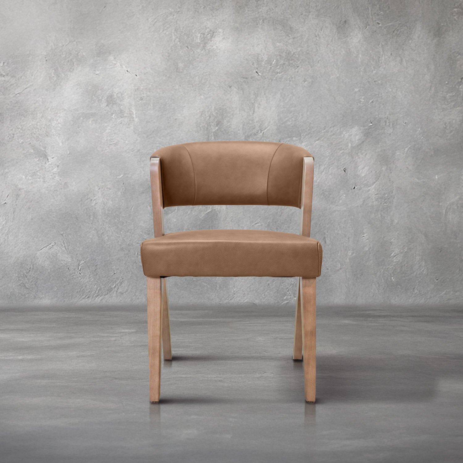 John Bryan Leather Dining Chair