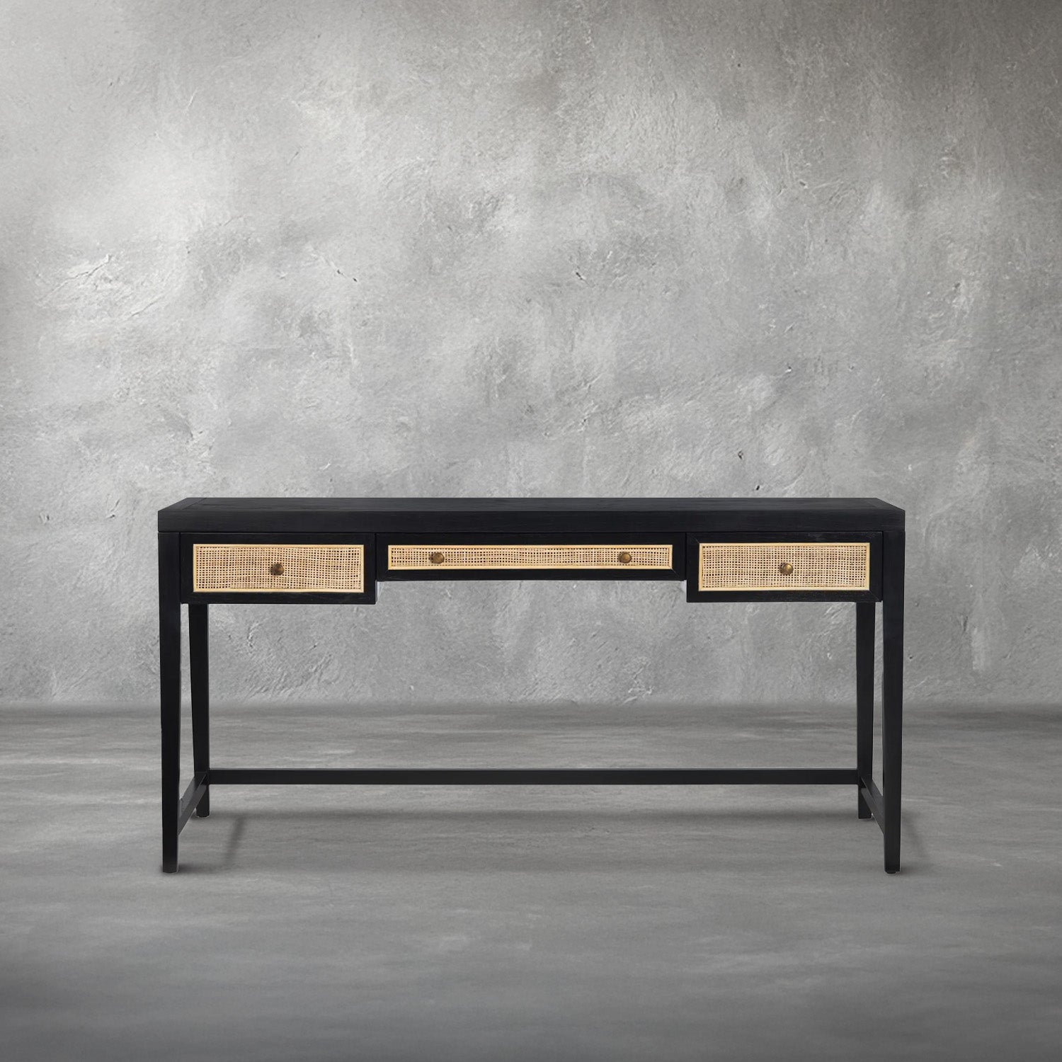 Hemingway Black Writer's Desk