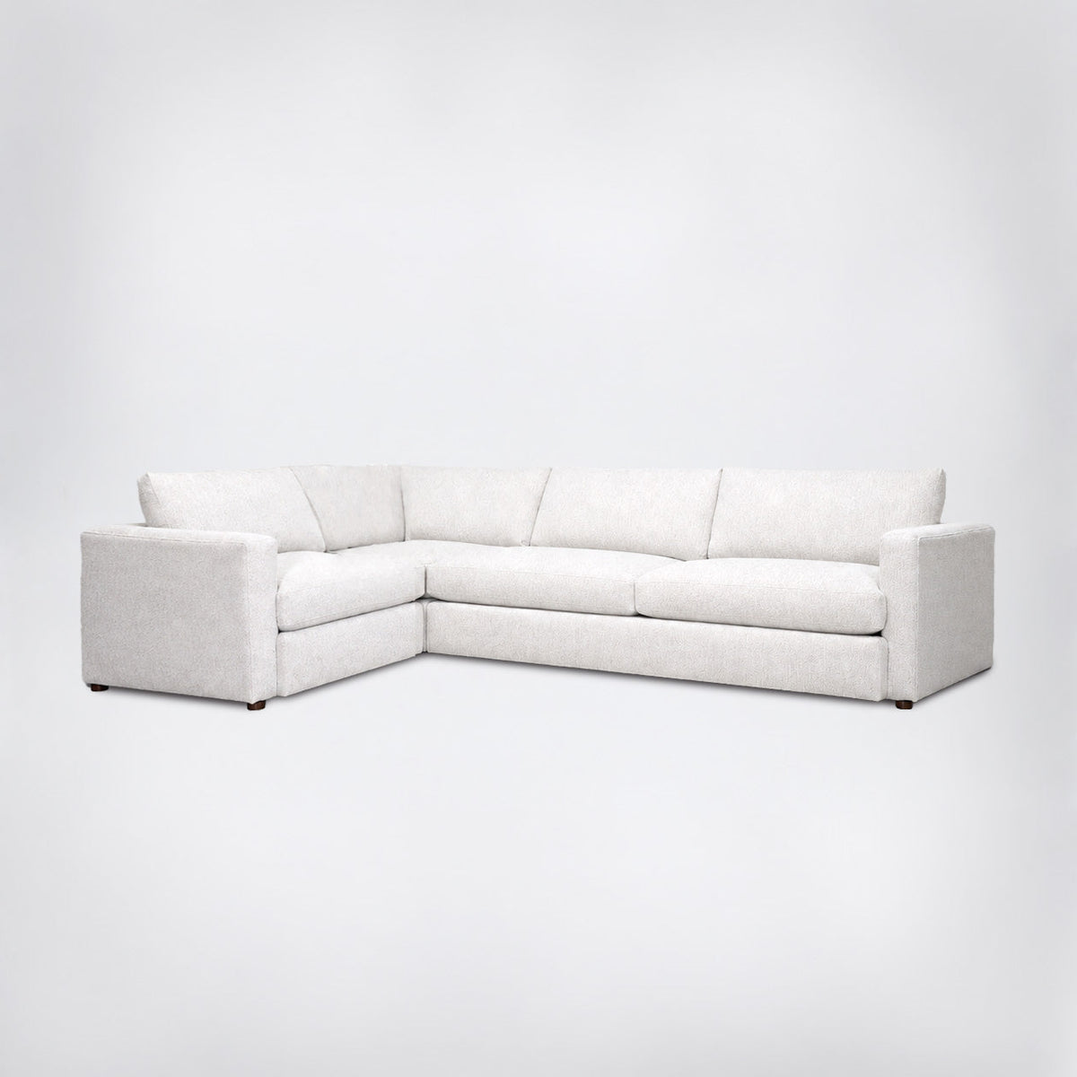 The Allure Dreamy 3 Piece Small L Sectional