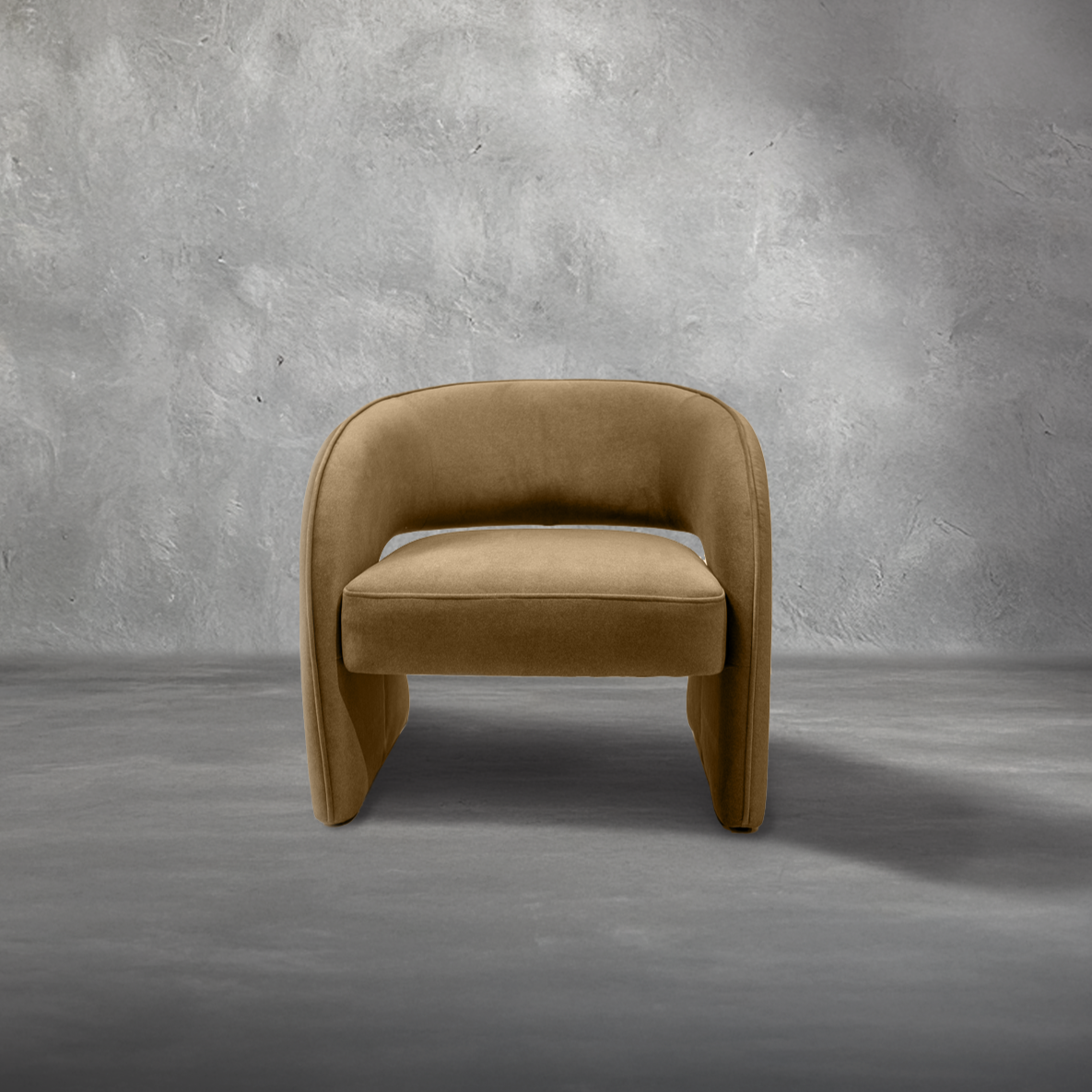 Arturo Velvet Accent Chair