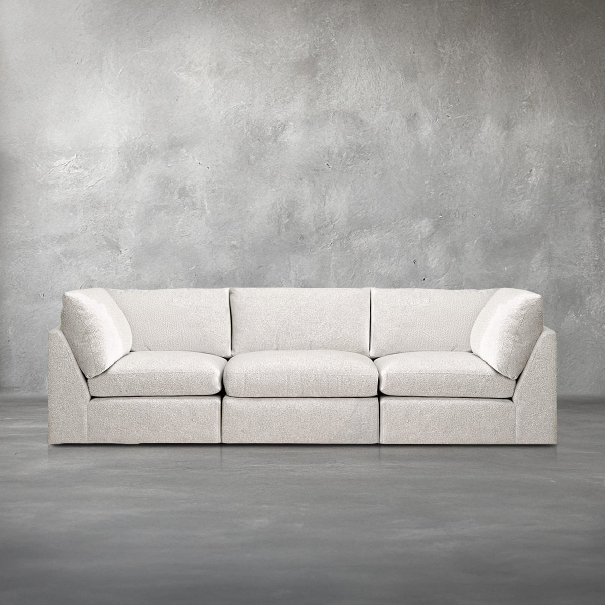 The Beckham Linen 3 Piece Sectional