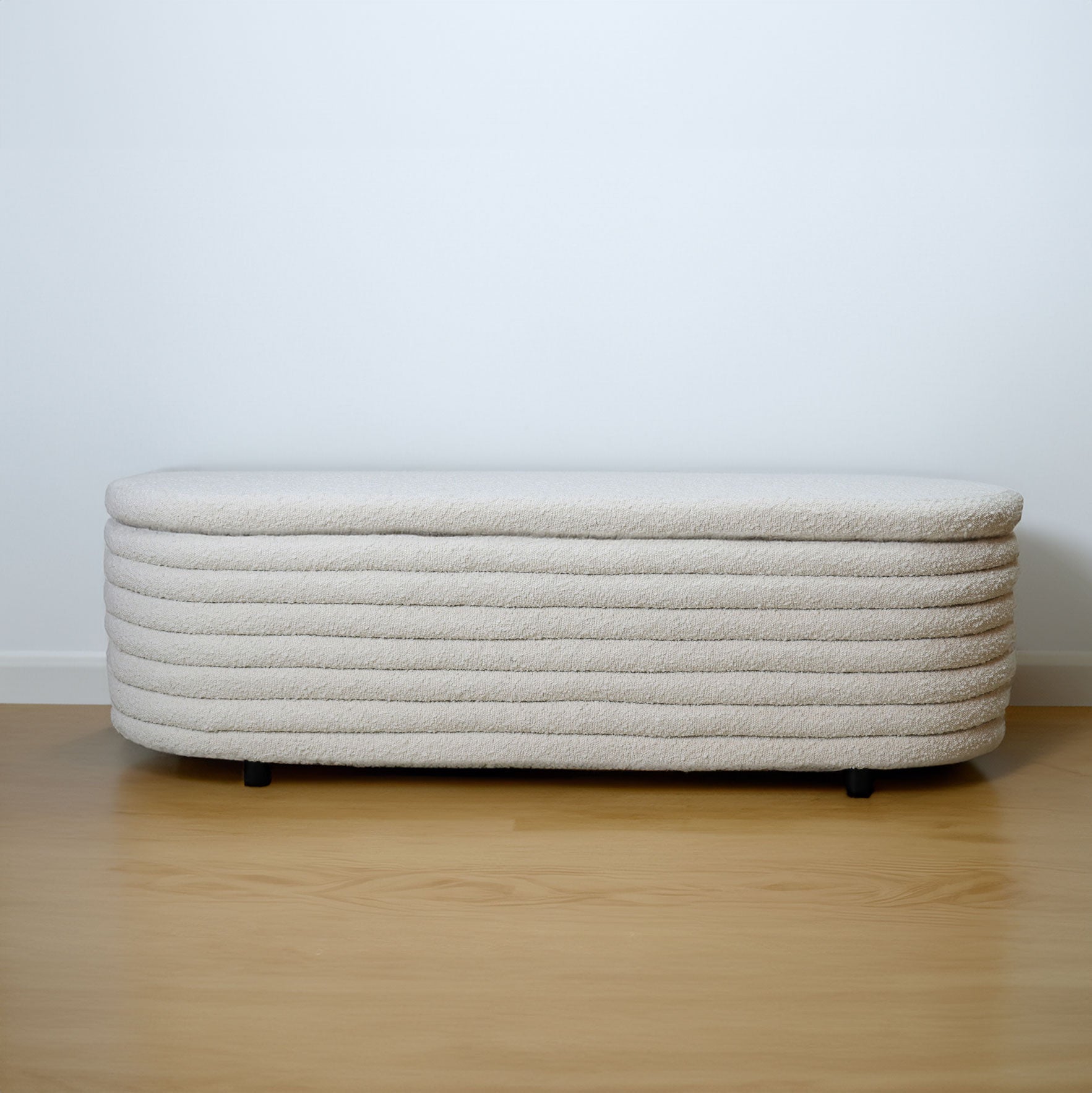 Utopian Storage Boucle Bench