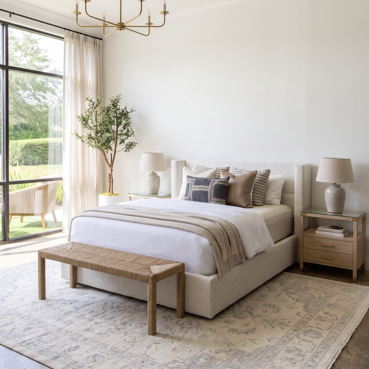 Brahms Boucle Bed