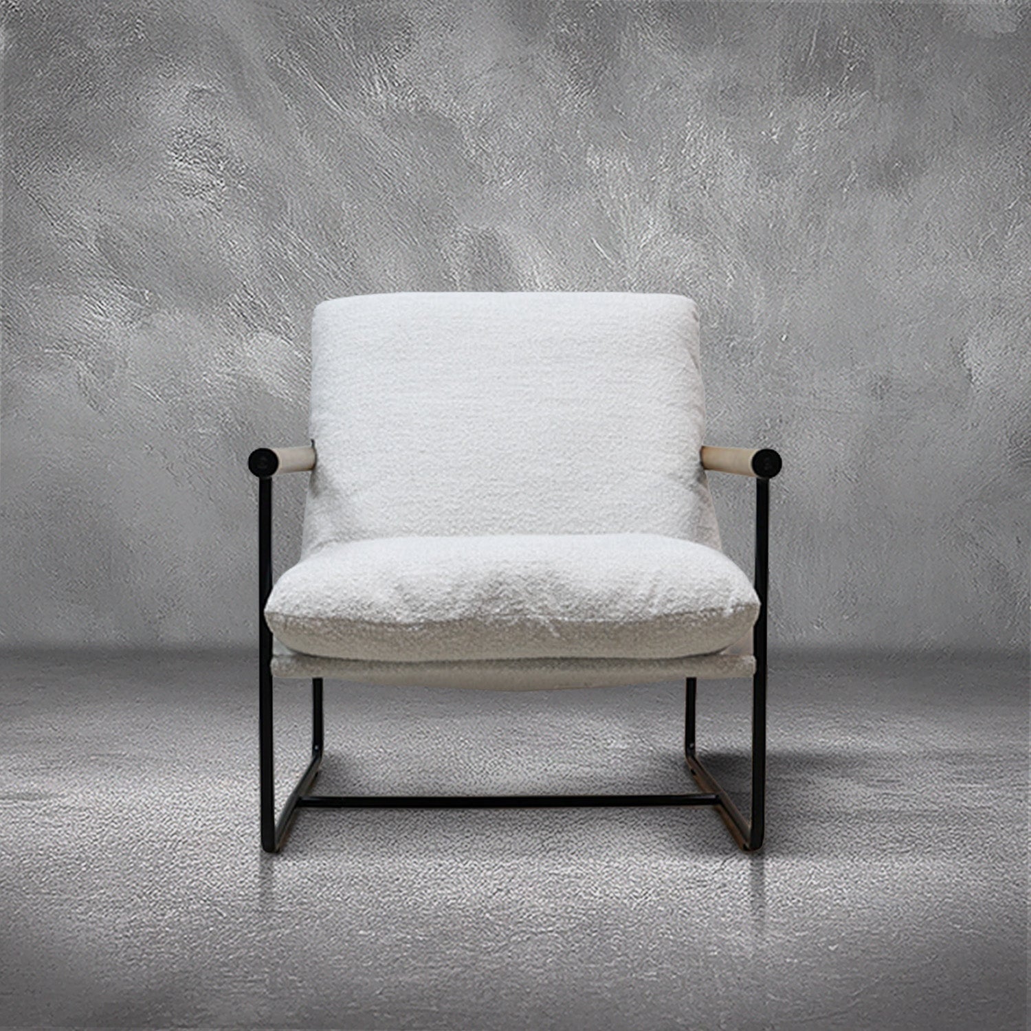 Frosty Boucle Accent Chair