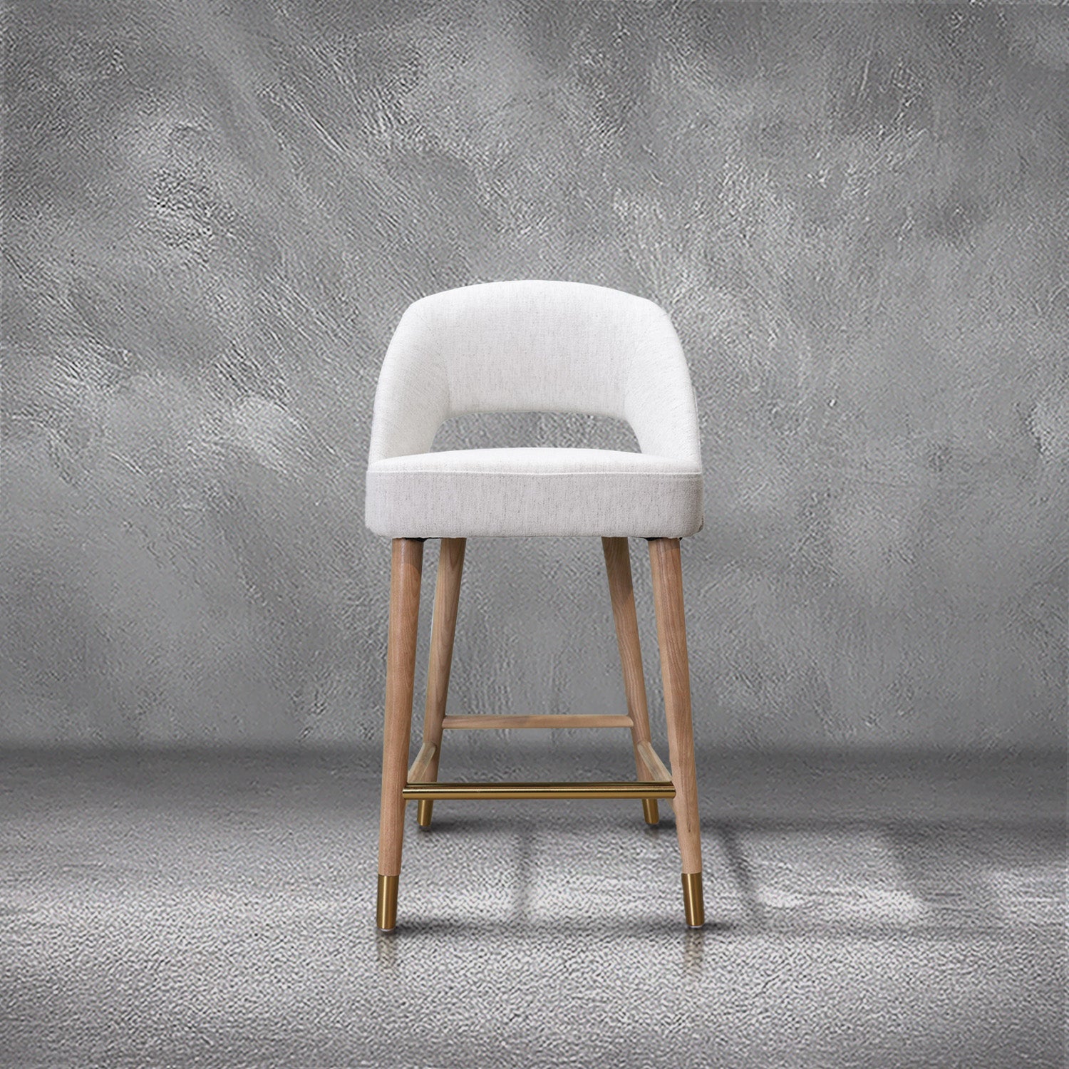 Mayweather Crypton Fabric Counter Stool