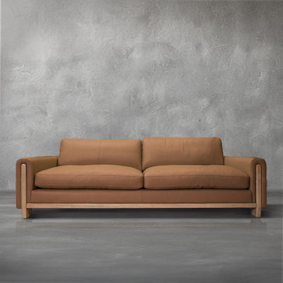 Fernando Leather Sofa