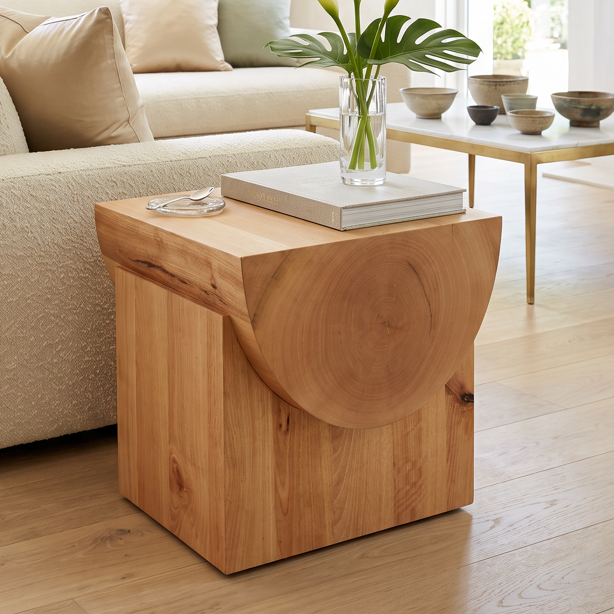 Timber End Table