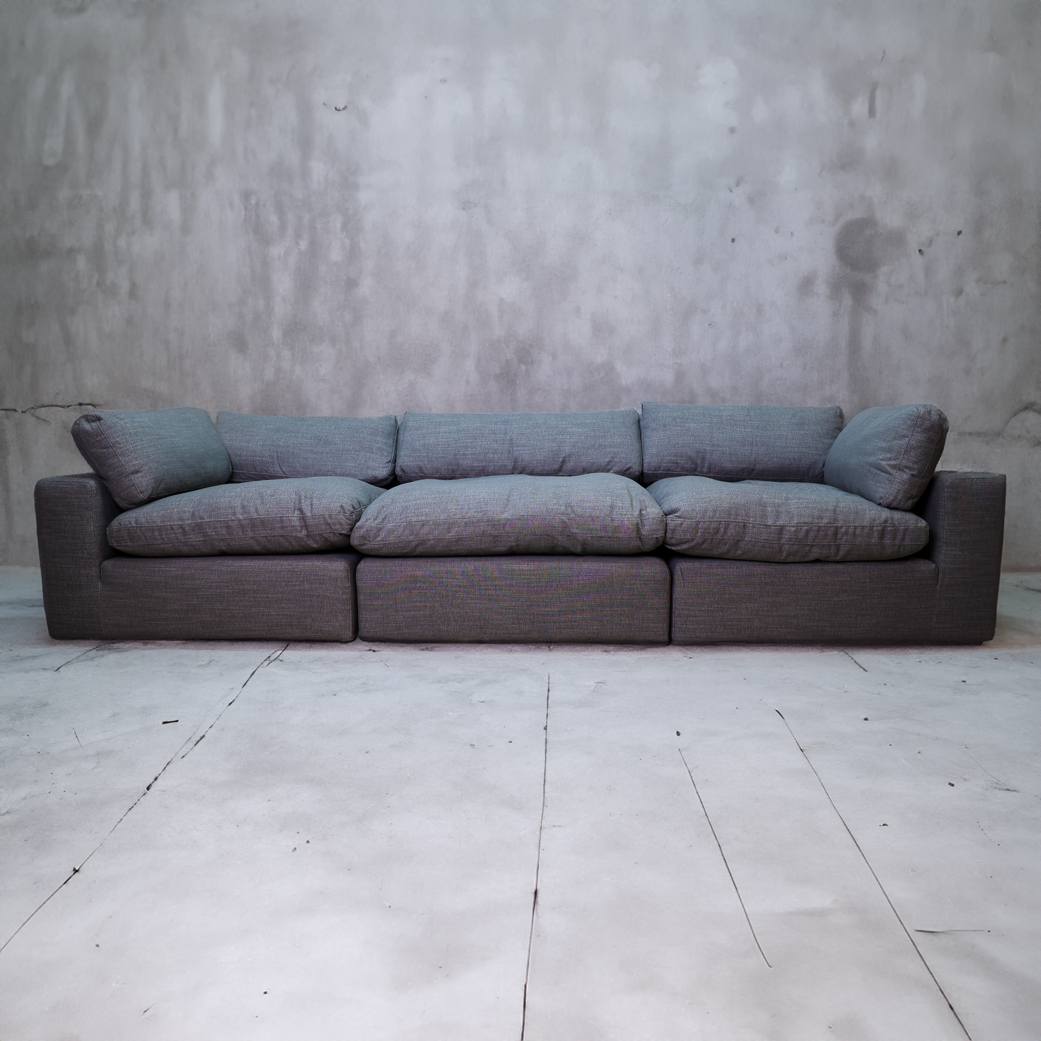 Zoey Grey Cloud Sectional