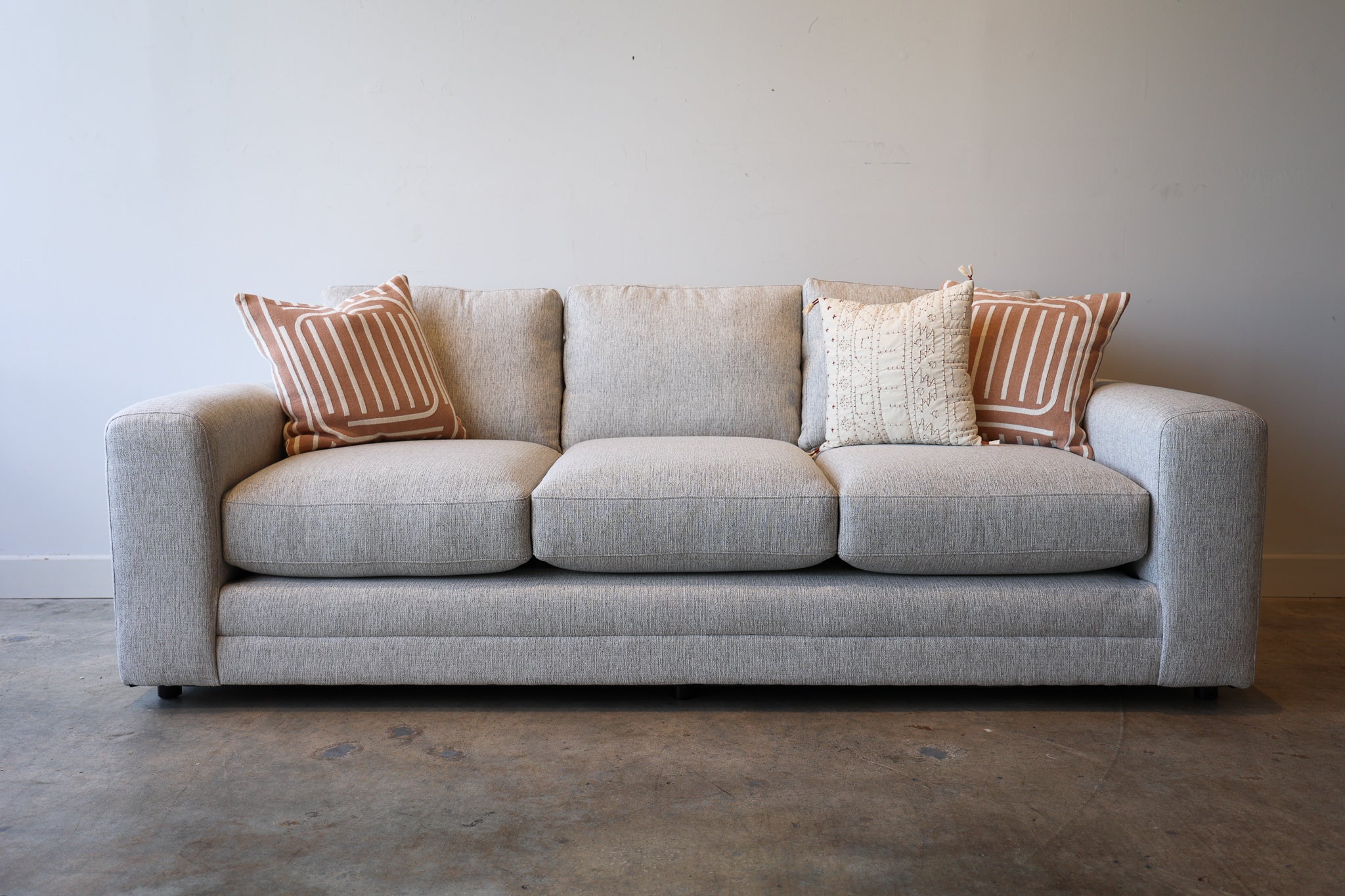 Alden Light Gray Fabric Sofa Dwell