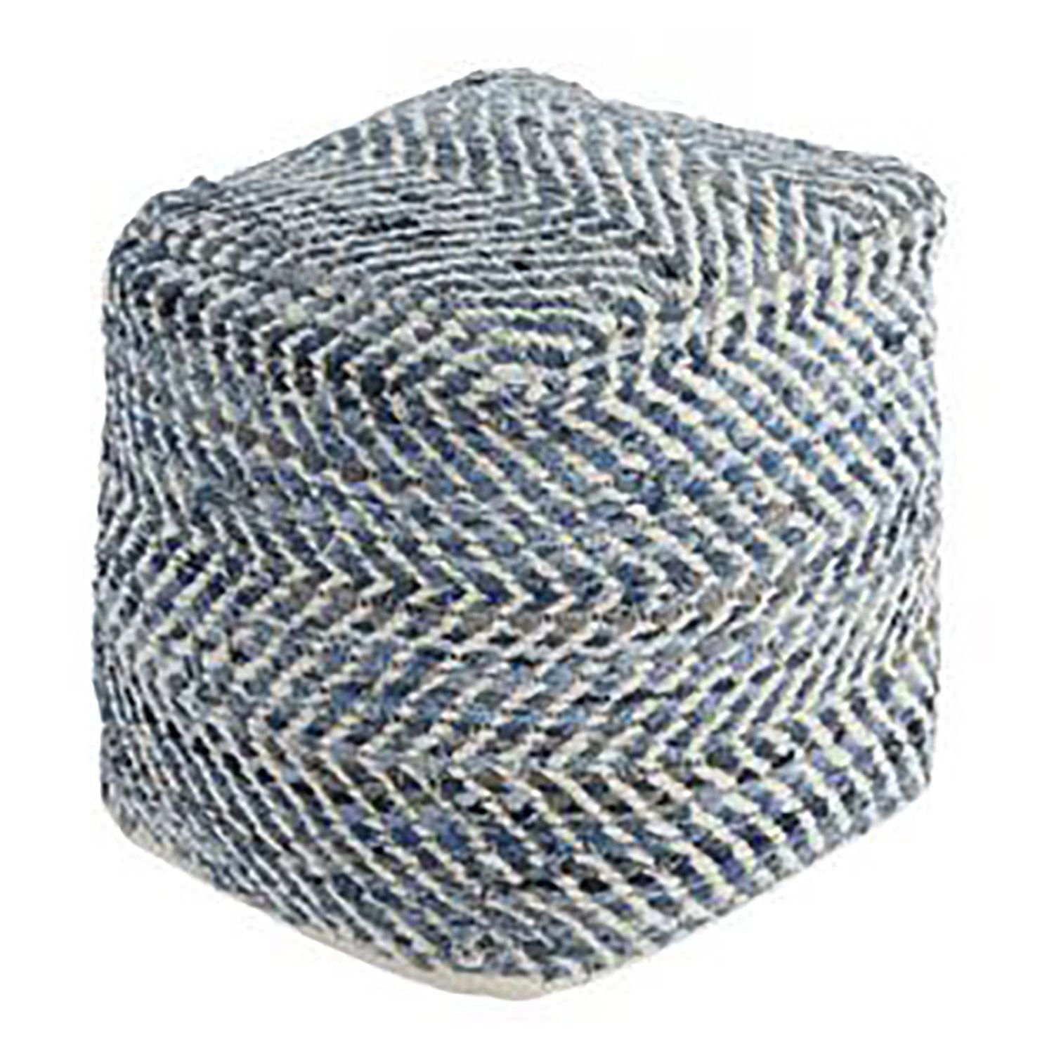 Indigo Pouf